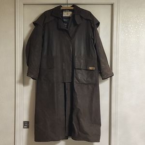 Stockman Outback Oilskin Drover Coat